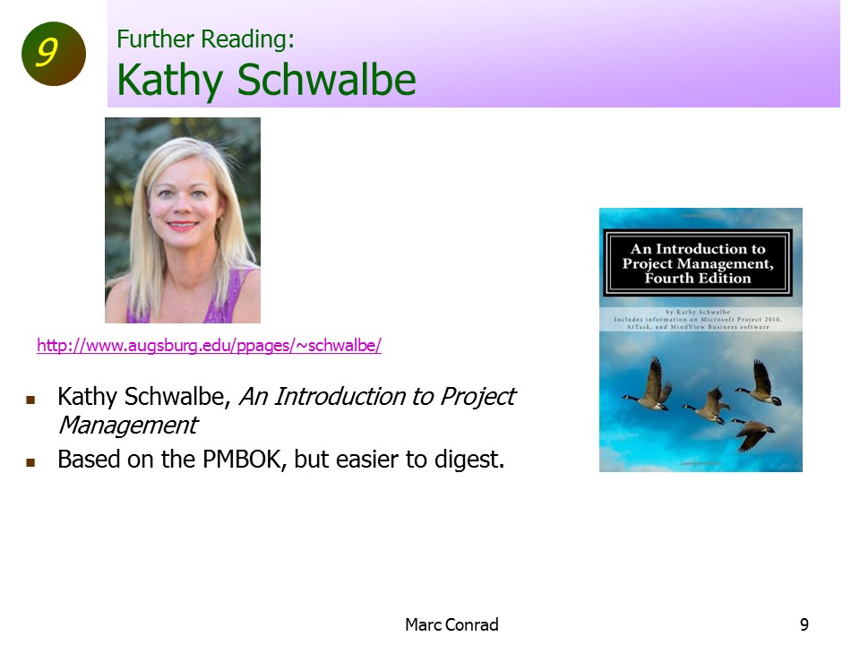 Slide of Special Topics in Project Management