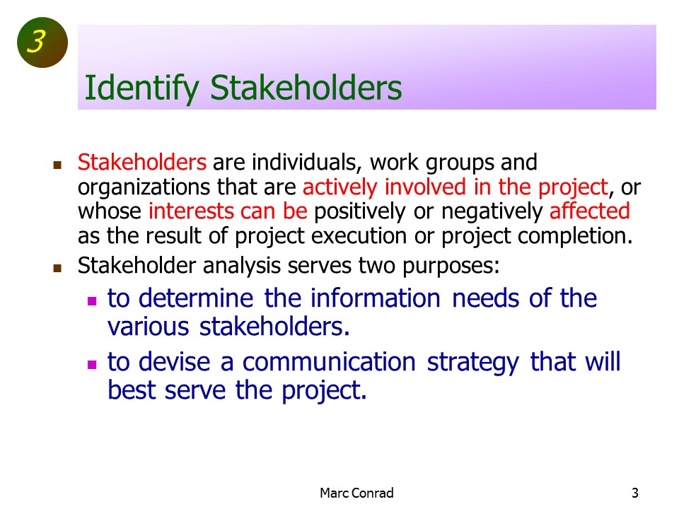 Slide of Special Topics in Project Management