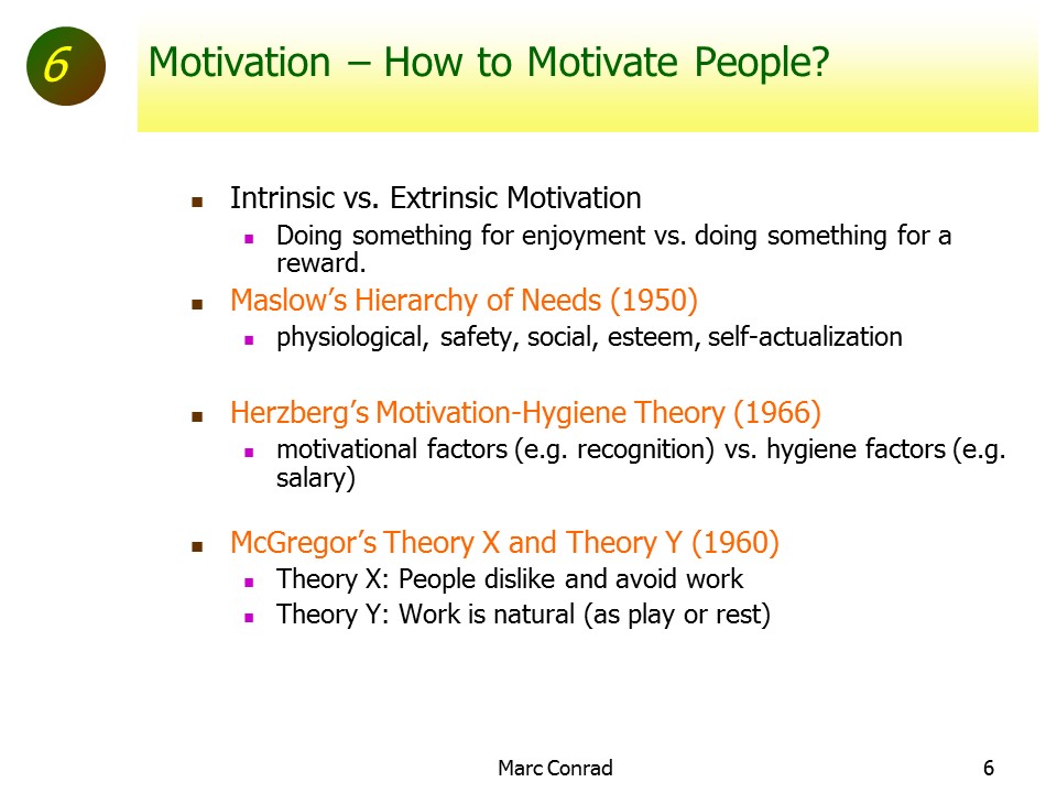 Slide of Special Topics in Project Management