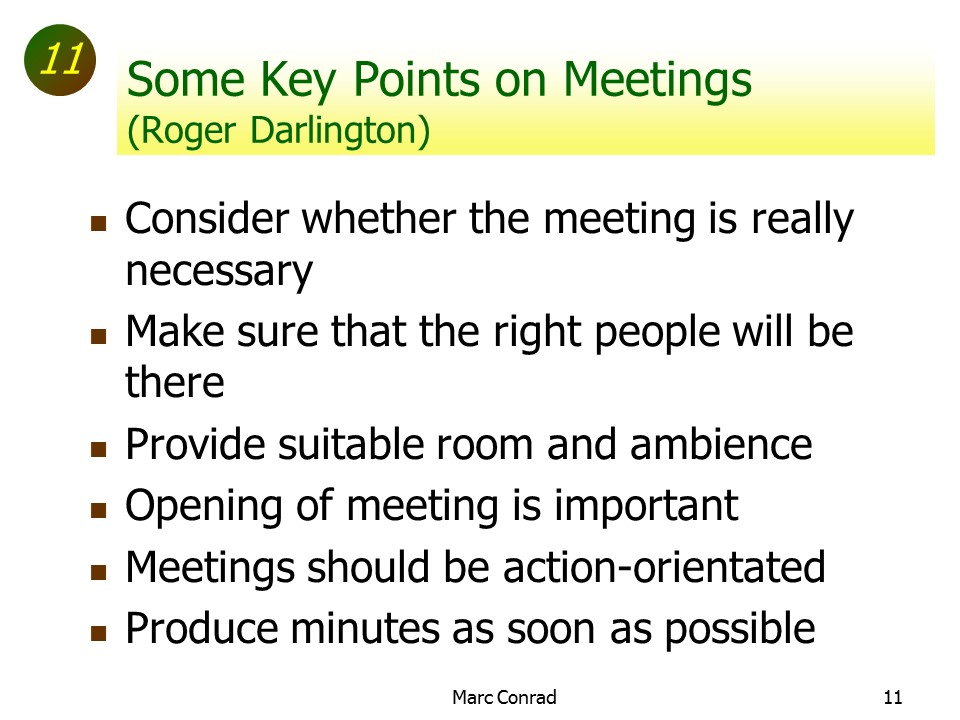 Slide of Special Topics in Project Management