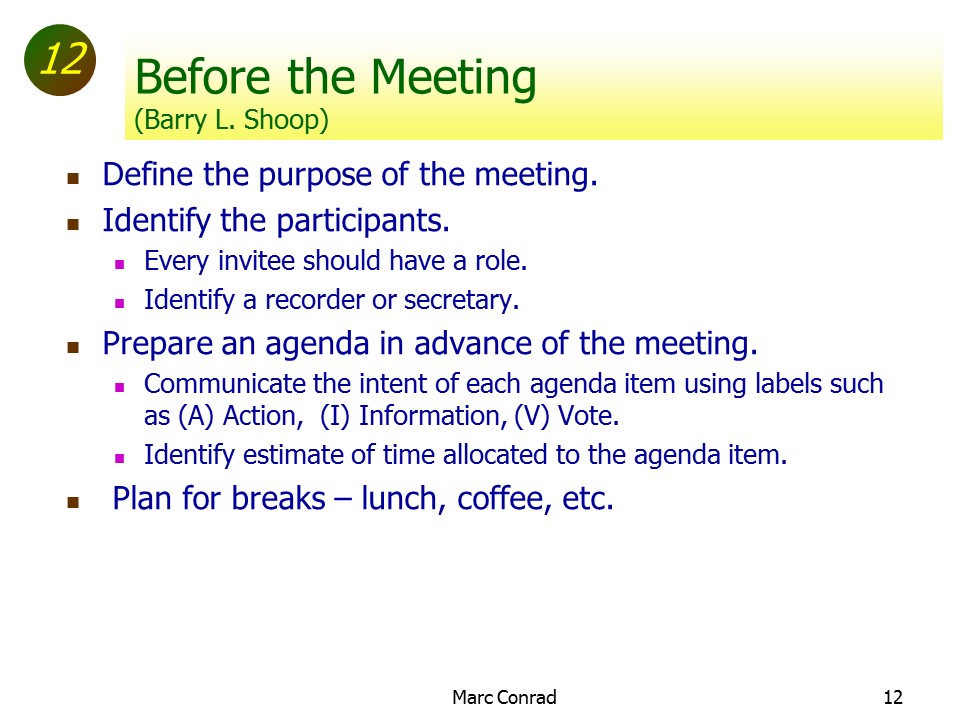 Slide of Special Topics in Project Management